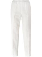 Alberto Biani High Waisted Trousers - White