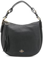 Coach Coach - Woman - Polished Pbble Lthr Sutton Hobo - Black