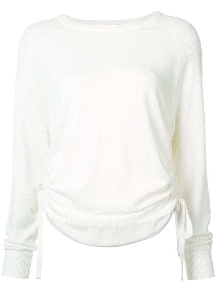 Elizabeth And James Amelie Jumper, Women's, Size: Medium, White, Cotton/polyamide