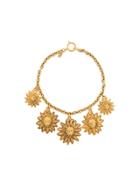 Chanel Vintage Sun Chain Necklace - Metallic