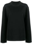 Acne Studios Elongated Faded Sweatshirt - Black