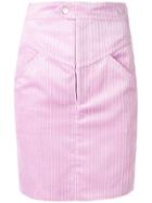 Isabel Marant Cord Mini Skirt - Purple