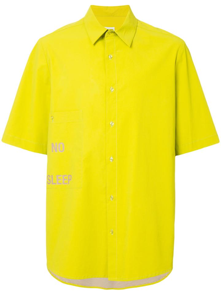 Ex Infinitas No Sleep Short Sleeve Shirt - Yellow & Orange