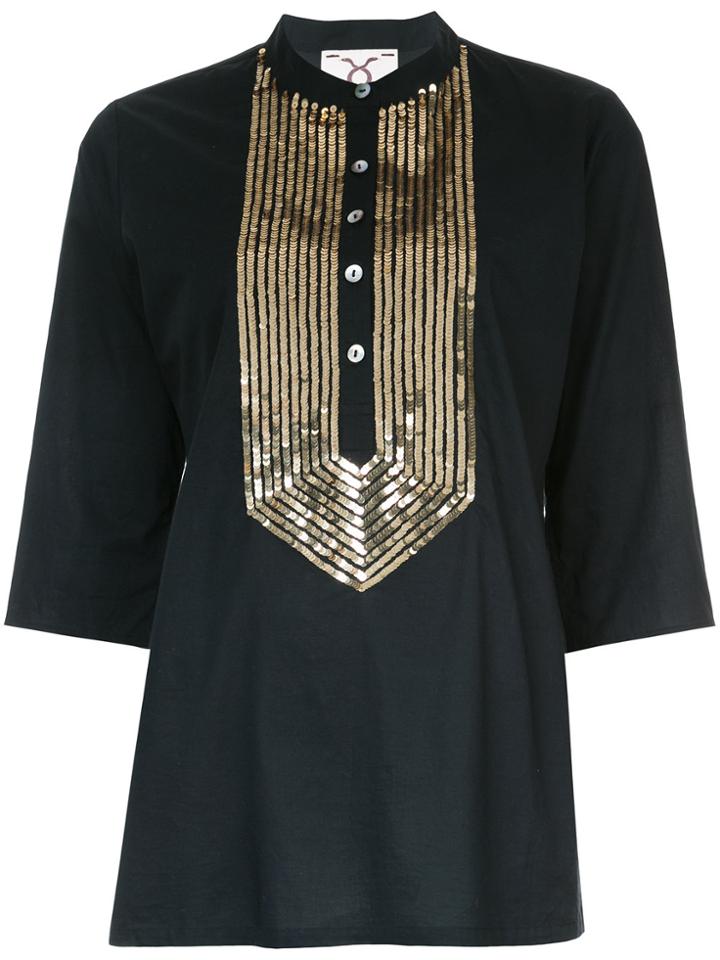 Figue Jasmine Blouse - Black