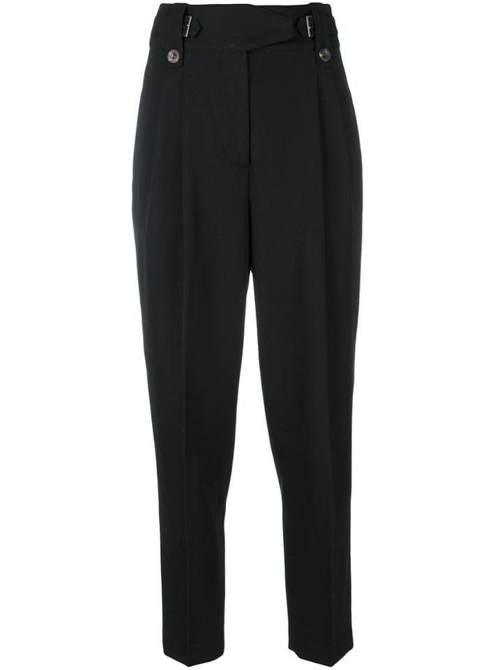 3.1 Phillip Lim High-waisted Tailored Trousers - Black