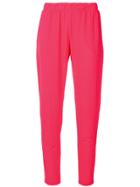 Le Tricot Perugia Classic Sweatpants - Pink & Purple