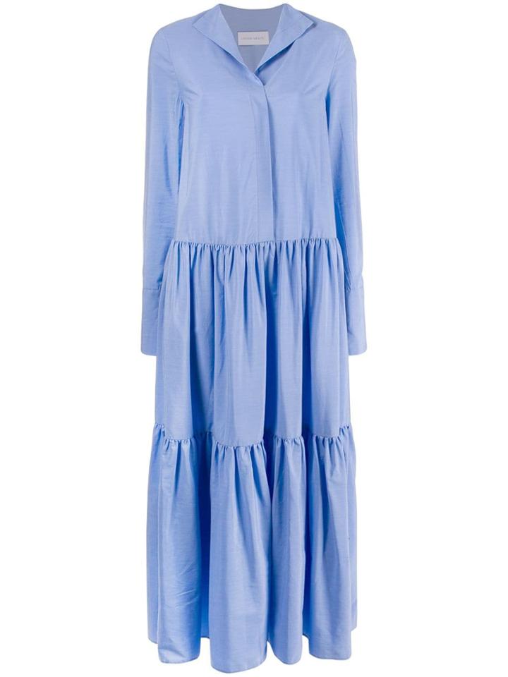 Christian Wijnants Tired Maxi Dress - Blue