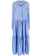 Christian Wijnants Tired Maxi Dress - Blue