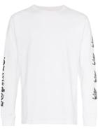 Sophnet. Eagle Print Long Sleeved T-shirt - White