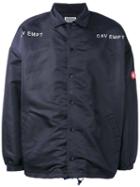 Cav Empt - Logo Print Jacket - Unisex - Nylon - S, Blue, Nylon