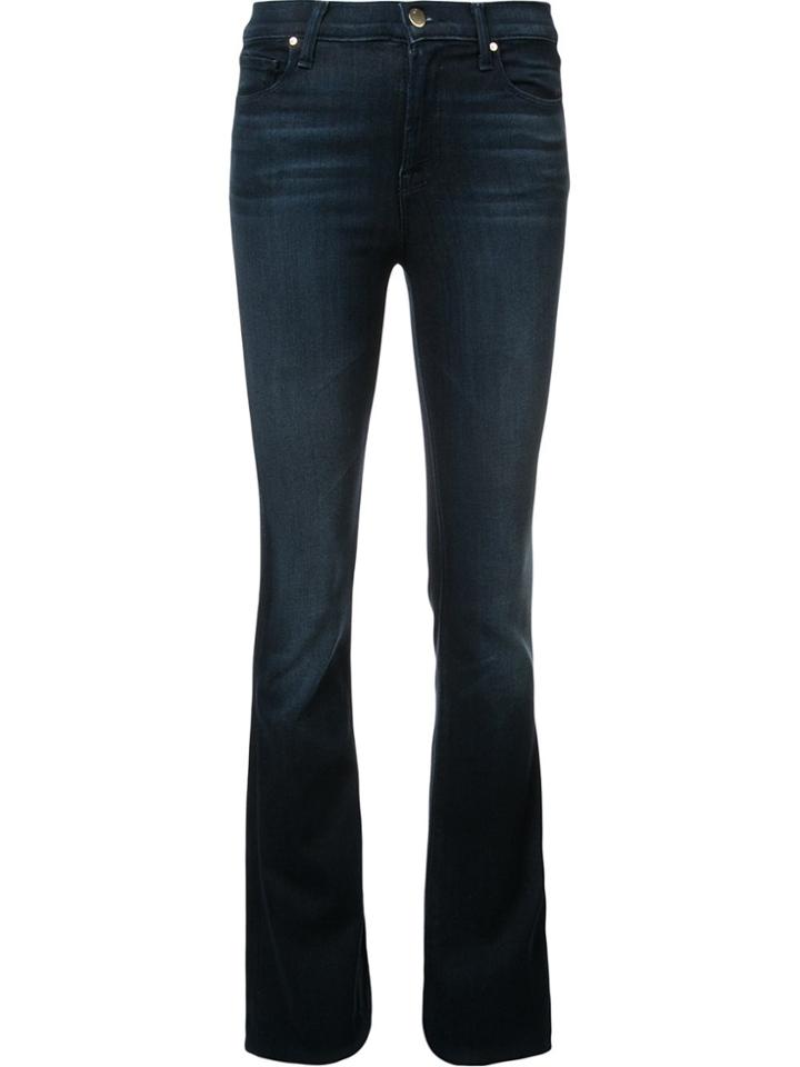 J Brand High Rise Flared Jeans - Blue