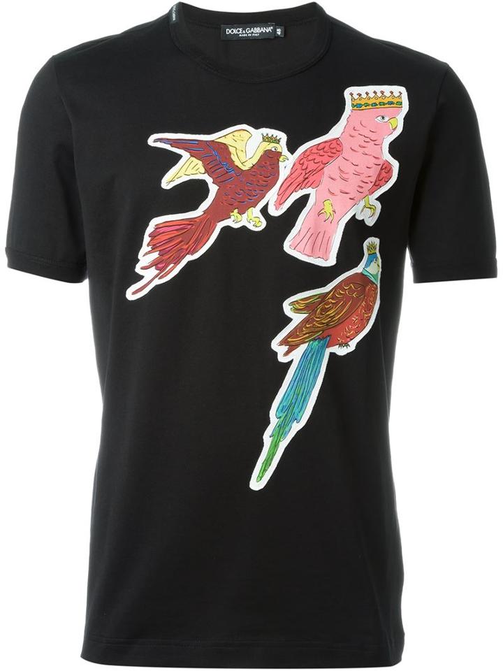 Dolce & Gabbana Parrot Print T-shirt