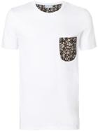 Fefè Paisley Print Detail T-shirt - White