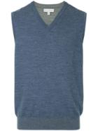 Gieves & Hawkes Sleeveless Sweater - Blue