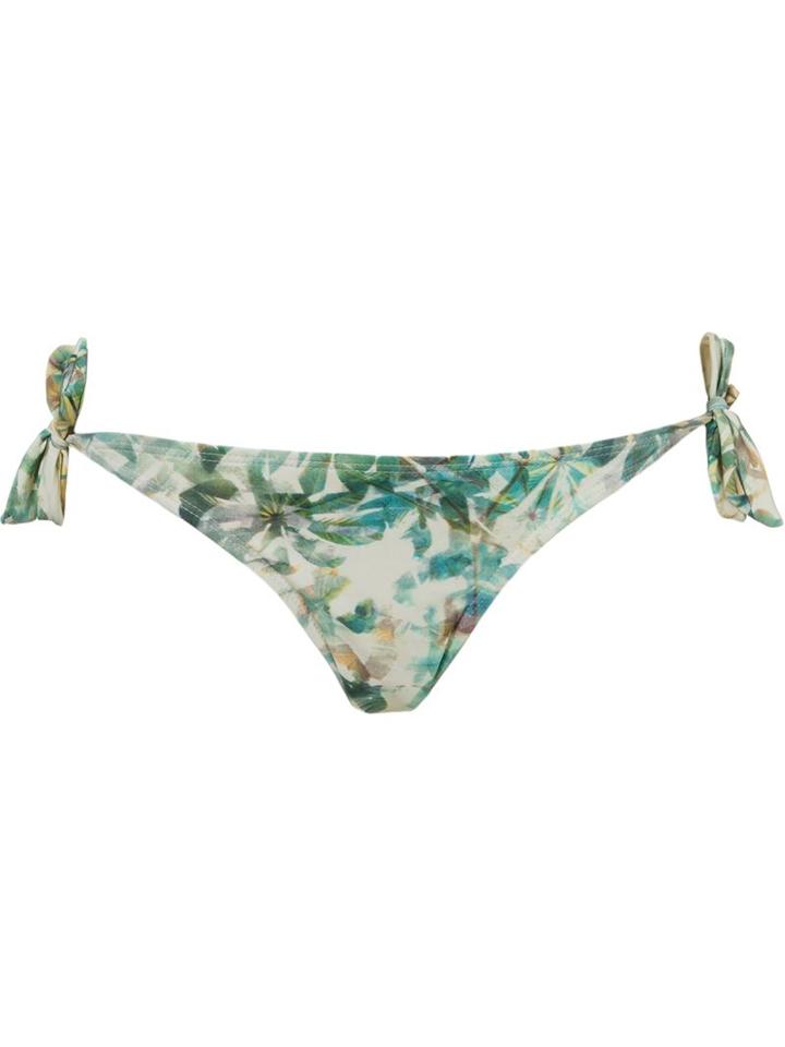 Lygia & Nanny Printed Bikini Bottom, Women's, Size: 44, Yellow, Polyamide