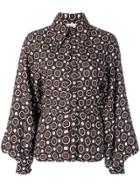 Mulberry Dotted Print Shirt - Blue
