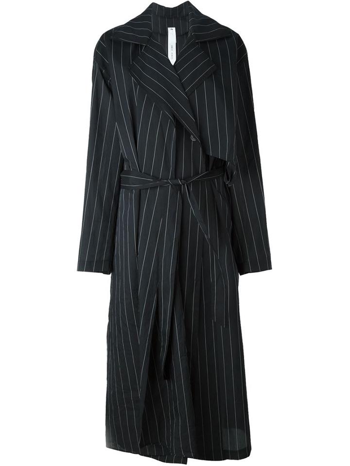 Damir Doma Striped Trench Coat