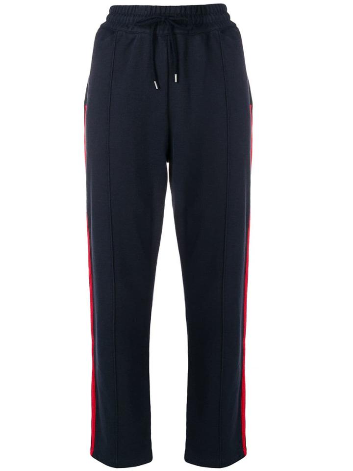 Bellerose Side-stripe Track Trousers - Blue