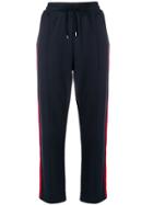 Bellerose Side-stripe Track Trousers - Blue
