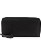 Valextra Medium Zip Around Clutch Bag