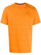 Nike Logo Print T-shirt - Orange
