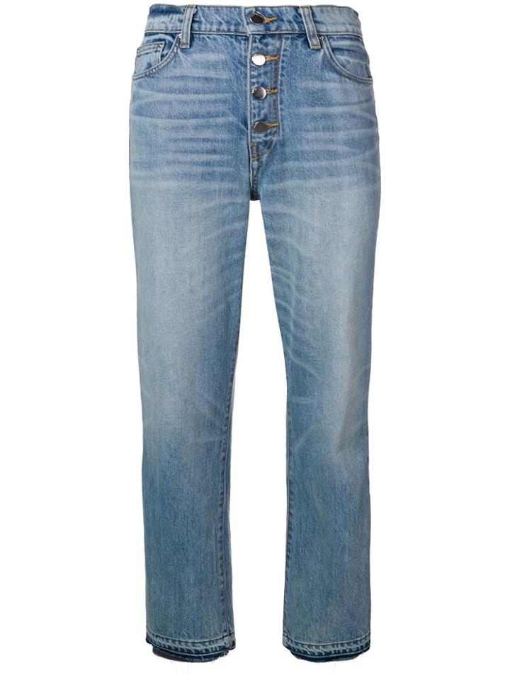 Amiri Cropped Jeans - Blue