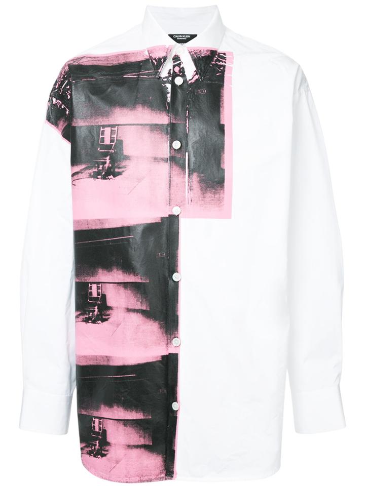 Calvin Klein 205w39nyc X Andy Warhol Little Electric Chair Oversized