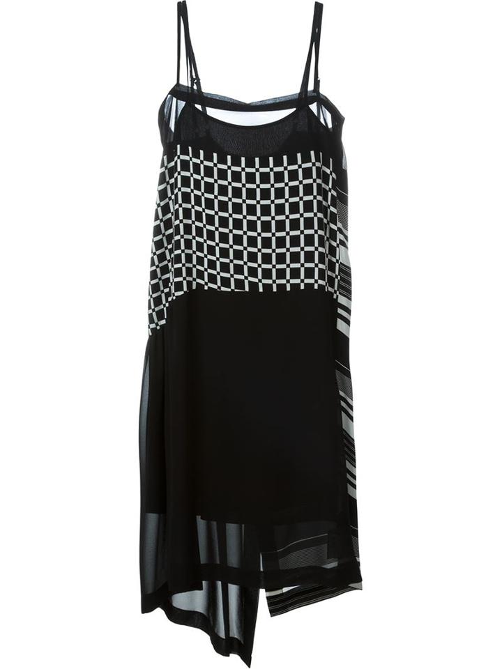 I'm Isola Marras Check And Stripe Print Dress