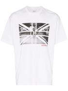 Burberry Flag Graphic T-shirt - White
