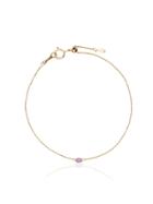Persée 18kt Yellow Gold And Sapphire Chain Bracelet - Metallic
