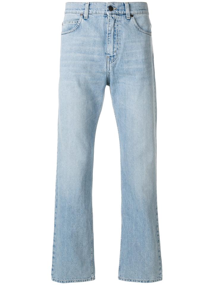 Stella Mccartney Straight Cropped Jeans - Blue