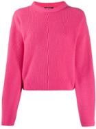 Canessa Cashmere Ribbed Jumper - Pink