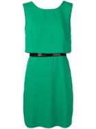 Emporio Armani Loose Fitted Short Dress - Green