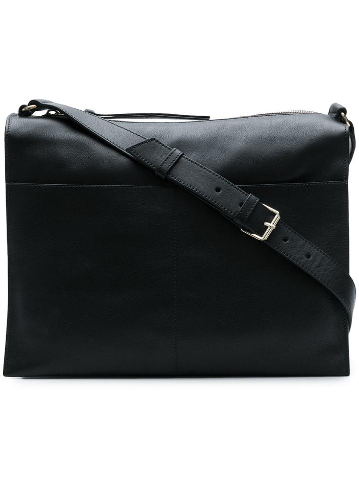 A.p.c. Square Satchel Bag - Black
