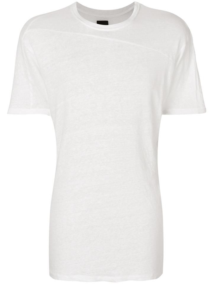 Thom Krom Paneled T-shirt - White