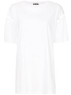 Aula Panelled T-shirt - White