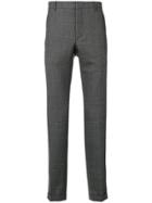Prada Houndstooth Trousers - Grey