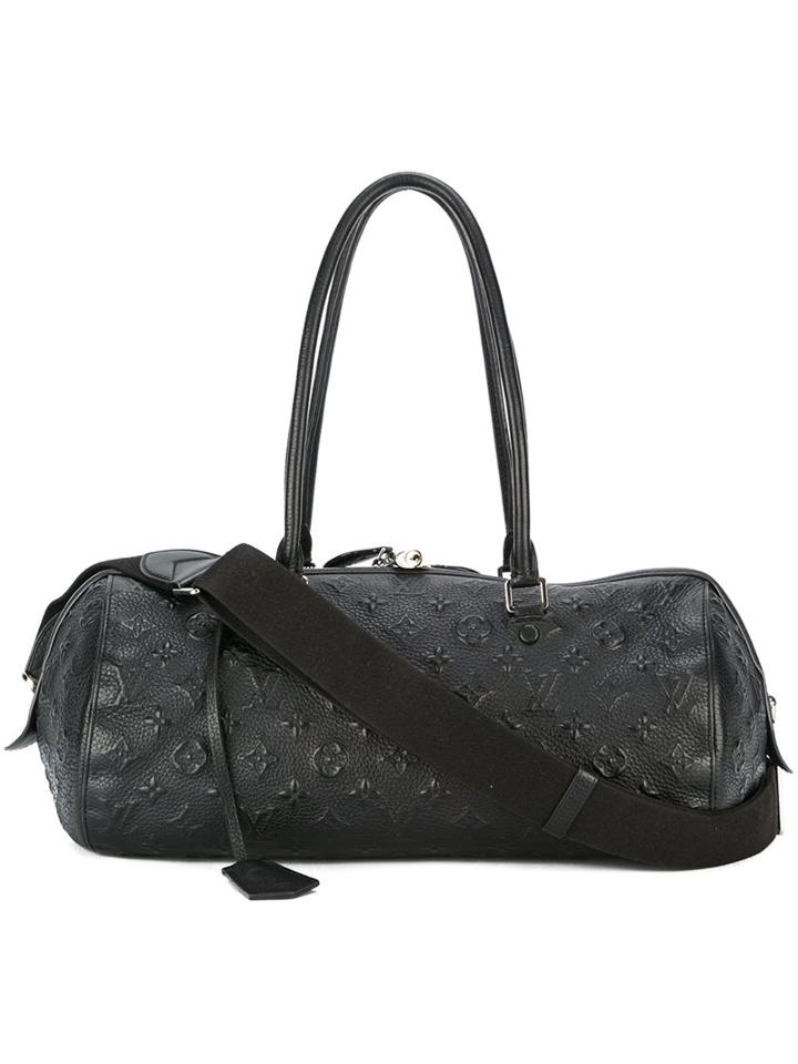 Louis Vuitton Vintage Monogram Shoulder Bag, Women's, Black