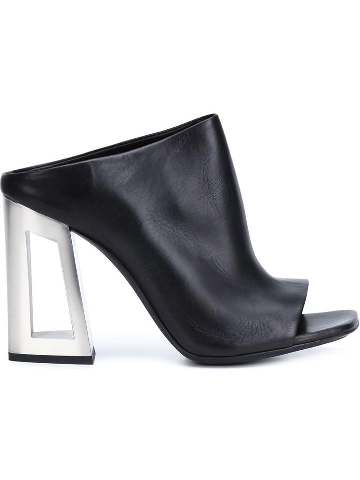 Vic Matie High Perforated Sabot Mules