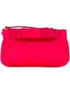 Love Moschino Bow Clutch Bag, Red, Synthetic Fibres