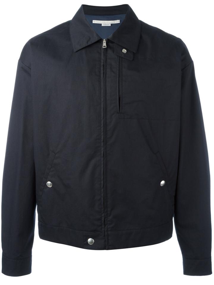 Stella Mccartney Zip Bomber Jacket - Blue