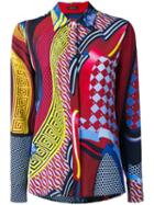 Versace - Printed Shirt - Women - Silk - 40, Silk