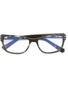 Tag Heuer Rectangular Frame Glasses, Acetate