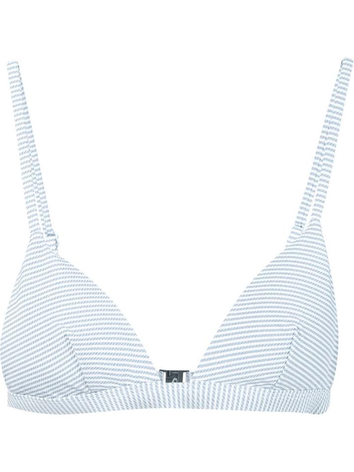 Onia Danni Bikini Top, Women's, Size: S, White, Nylon/polyester/spandex/elastane