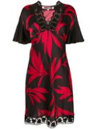 Mcq Alexander Mcqueen - Floral Print Dress - Women - Polyester - 42, Black, Polyester