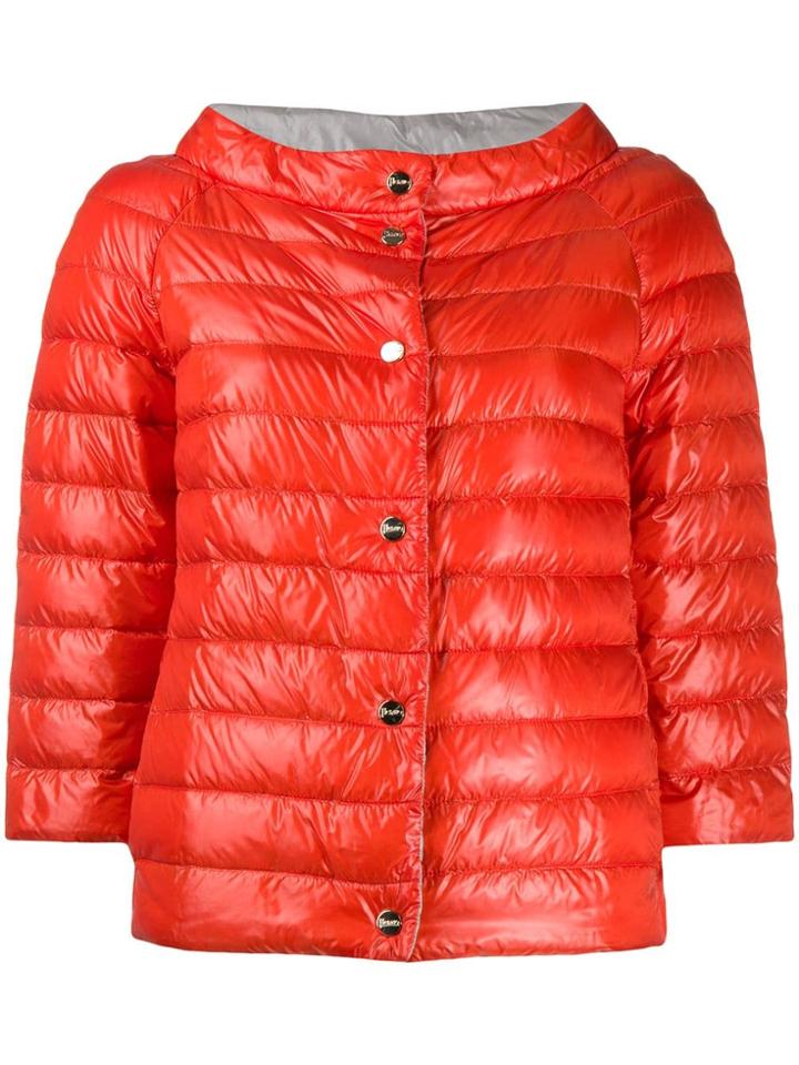 Herno Puffer Jacket - Orange