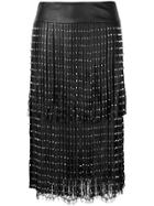 Alice+olivia Senna Midi Skirt - Black