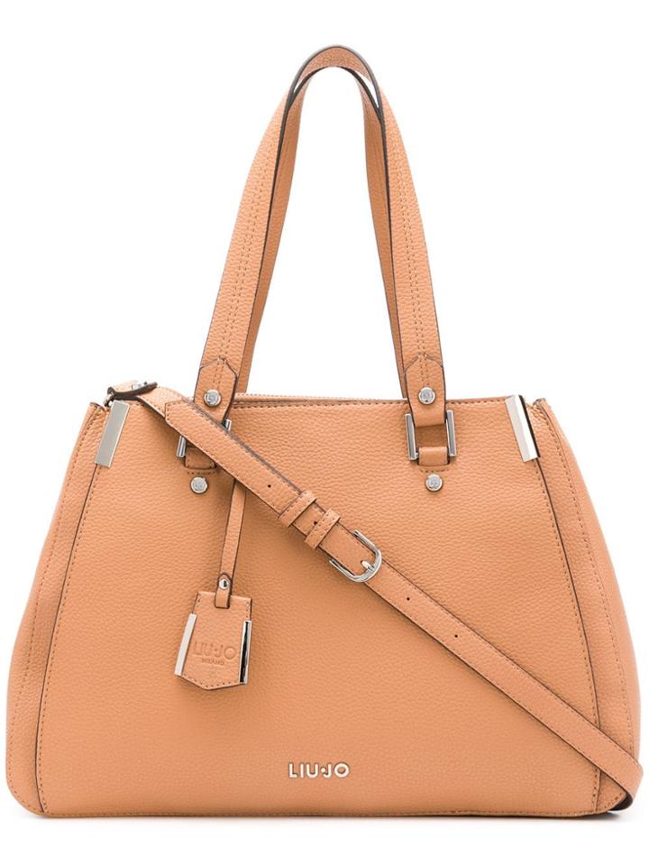 Liu Jo Double Zip Satchel Bag - Neutrals