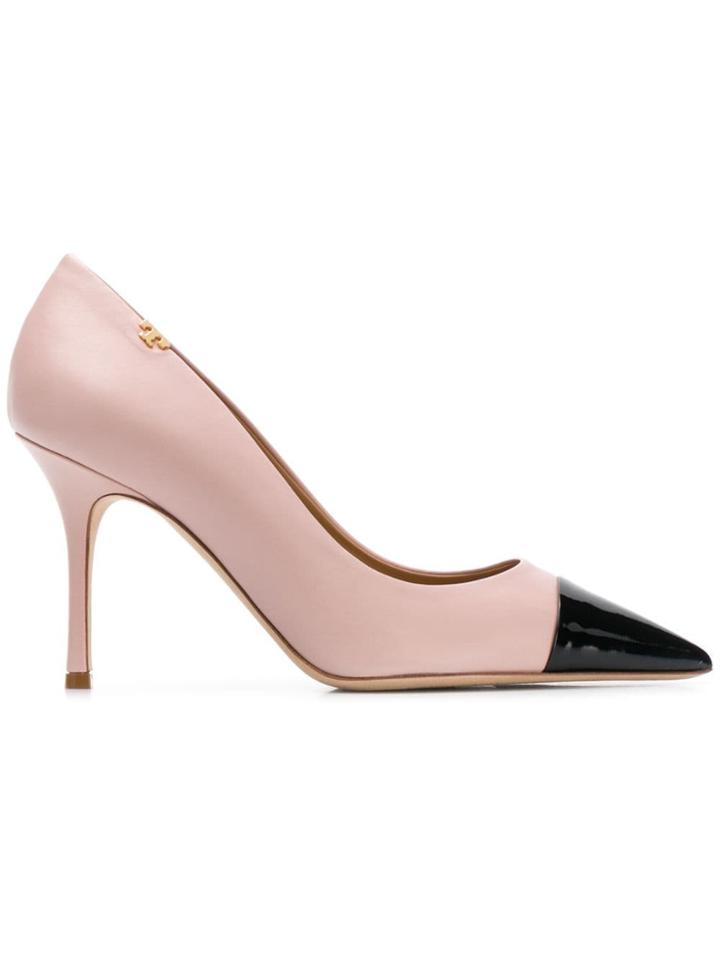 Tory Burch Penelope Cap-toe Pumps - Pink
