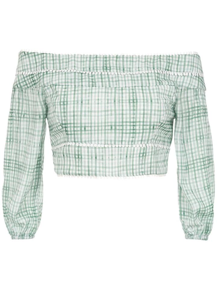 Olympiah Riva Cropped Top - Green